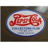 Image 1 : VINTAGE PEPSI-COLA COLLECTORS CLUB STICKER DOUBLE DOT