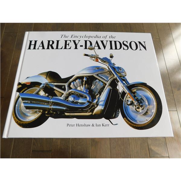 ENCYCLOPEDIA OF HARLEY DAVIDSON COFFEE TABLE BOOK