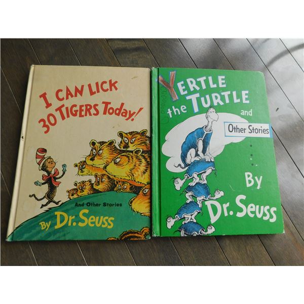 2 VINTAGE DR SUESS BOOKS