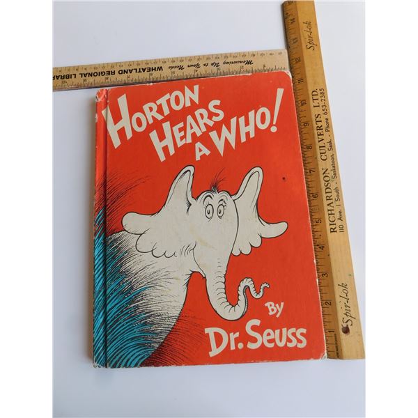 VINTAGE, HORTON HEARS A WHO! DR SUESS, 1954
