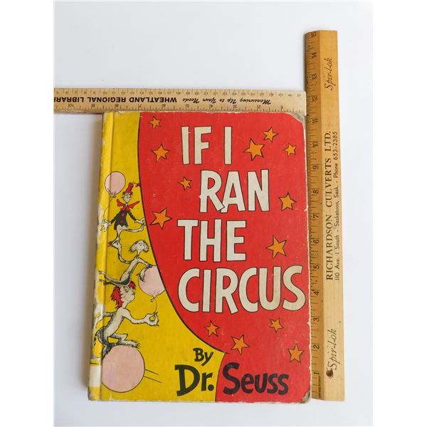 SCARCE DR SUESS, VINTAGE, IF I RAN THE CIRCUS, 1956