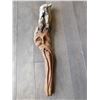 Image 1 : SIGNED, WILD MAN CARVING