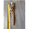 Image 4 : SIGNED, WILD MAN CARVING