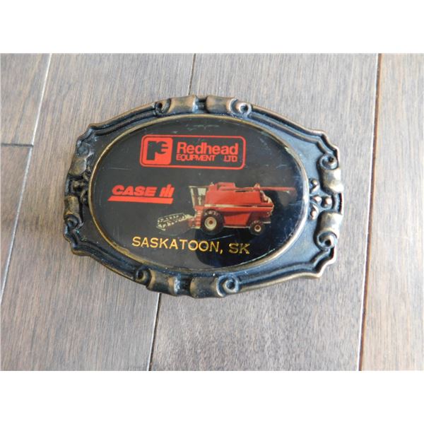 VINTAGE REDHEAD EQUIPMENT BELT BUCKLE