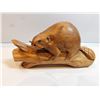 Image 1 : BEAVER WOOD CARVING