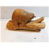 Image 3 : BEAVER WOOD CARVING