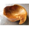 Image 2 : SIGNED CARVED WOOD BOWL 1976
