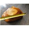Image 4 : SIGNED CARVED WOOD BOWL 1976