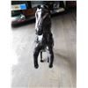 Image 3 : LEATHER REARING HORSE, ANTIQUE