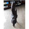 Image 5 : LEATHER REARING HORSE, ANTIQUE