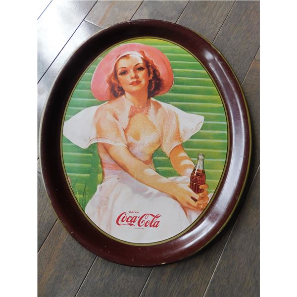 VINTAGE COCA-COLA TRAY 1977