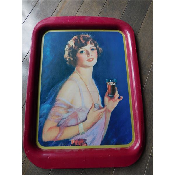 VINTAGE COCA-COLA TRAY 1974