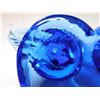 Image 5 : COBALT BLUE TWO DOVE SIGNED PAPERWEIGHT, SIGNED RON RAY 1990