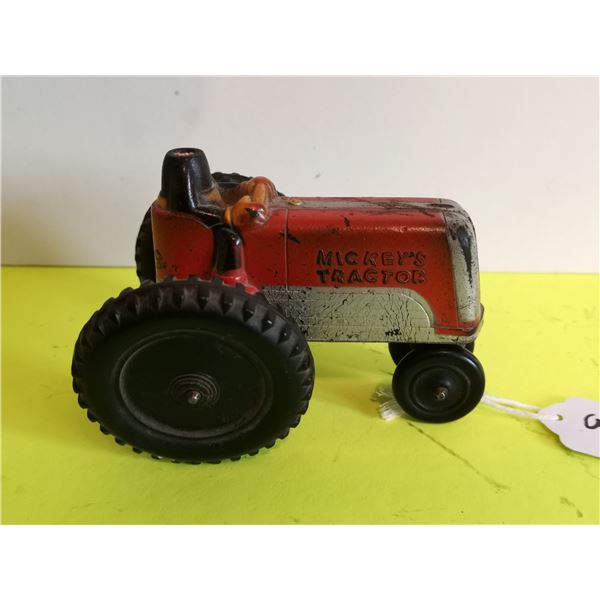 Vintage Mickey’s Tractor (Missing Head)