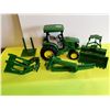 Image 1 : John Deere Toy Tractor w/ Extra Parts