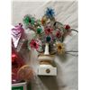 Image 6 : Vintage X-Mas Tree Toppers, etc.