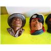 Image 2 : (4) Chalk-Head Figurines