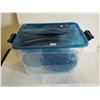 Image 1 : Lot of Plastic Storage Containers