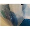 Image 6 : Lot of Plastic Storage Containers