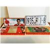 Image 1 : (3) Elvis Tins & Novelty Elvis License Plate