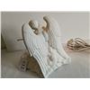 Image 3 : Angel Playing Lute Ceramic Nightlight, 7”