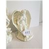 Image 3 : (2) Party Lite Angel Candle Holders, 6.5” & 8”
