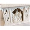 Image 2 : Party Lite Victorian Manor House X-Mas Scene Candle Holder, 7.5”