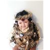 Image 3 : Vintage Porcelain “Native American” Collector Doll – 18” Sitting