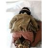 Image 5 : Vintage Porcelain “Native American” Collector Doll – 18” Sitting