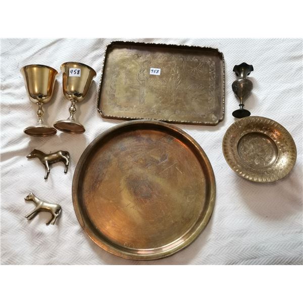 Assorted Brass Lot