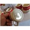 Image 5 : (8) Campbell’s Soup Cups & Campbell’s Soup Sign (8x12”)
