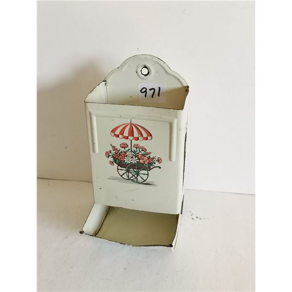 Vintage Matchbox Holder