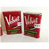 Image 2 : (3) Different Velvet Tobacco Tins