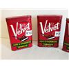 Image 3 : (3) Different Velvet Tobacco Tins