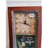 Image 3 : Vintage Hockey Themed Shadow Box Wall Clock, 7.5”x15.5”