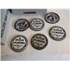 Image 4 : NHL Hockey Collectable Medallions (Assorted)