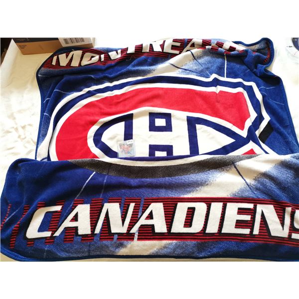 MVP Ivan Demidov Rookie Card and Montreal Canadiens Blanket