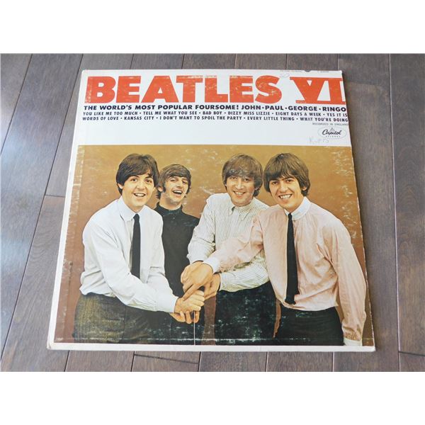 BEATLES VI, VINYL ALBUM, IN SLEEVE