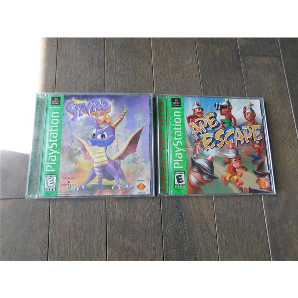 TWO PLAYSTATION GAMES