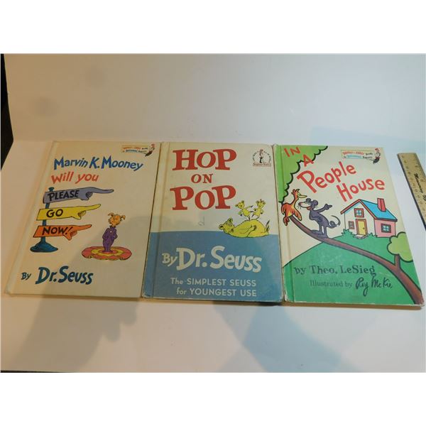 3-DR SUESS BOOKS