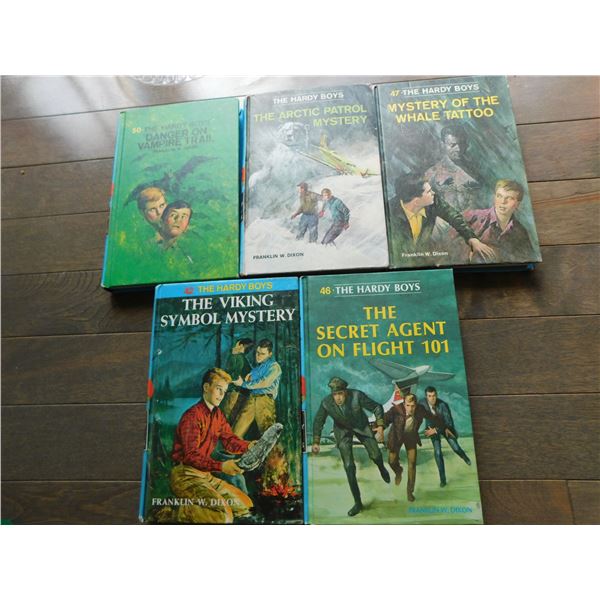 5- THE HARDY BOYS SERIES BOOKS
