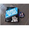 Image 1 : JAMES BOND, SPOKEN BOOK CASSETE AND PINBACK BUTTON