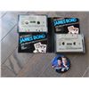 Image 2 : JAMES BOND, SPOKEN BOOK CASSETE AND PINBACK BUTTON