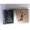 Image 7 : 10KT GOLD, ALASKAN DIAMOND EARINGS AND PENDANT