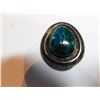 Image 1 : STERLING SILVER, CHRYSCOLLA PENDANT/BROACH 19.27G T-W