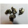 Image 3 : 2-PAIRS STERLING SILVER EARINGS, SCREWBACK AND PIERCED
