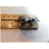 Image 6 : STERLING AND TURQUOISE DONKEY BROACH, SIGNED