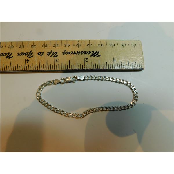 STERLING SILVER LINK BRACELET