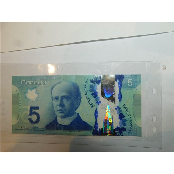5 DOLLAR BILL, BIRTHDAY SERIAL NUMBER