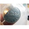 Image 5 : STRIP OF FIVE UNCIRCULATED 1968 SMALL ISLAND NICKEL DOLLARS